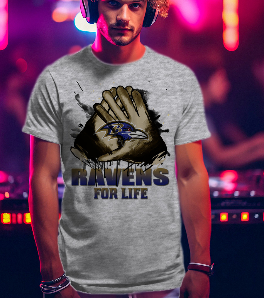 Ravens For Life Baltimore 28 T-Shirt