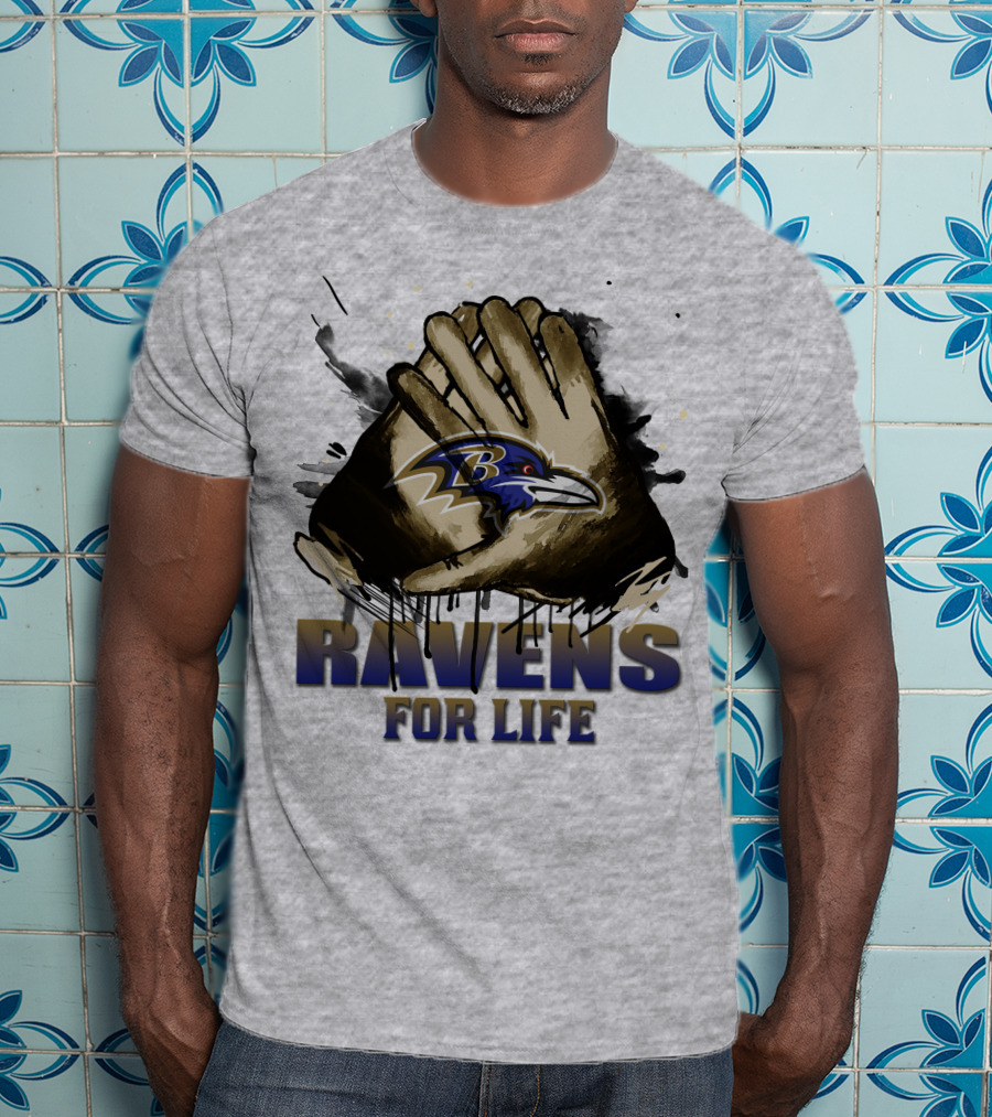 Ravens For Life Baltimore 28 T-Shirt