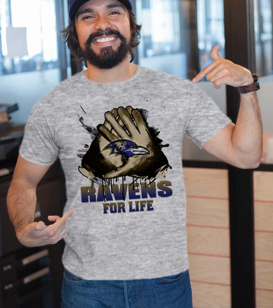 Ravens For Life Baltimore 28 T-Shirt