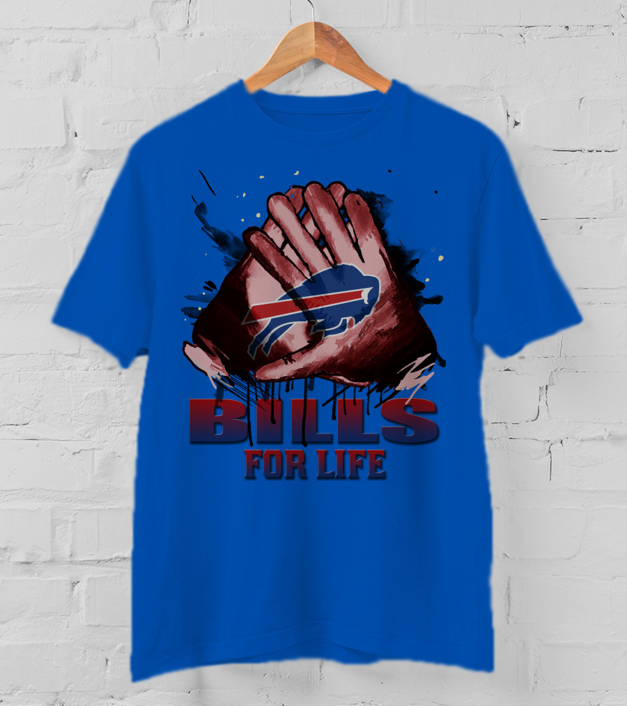 Buffalo Bills For Life Fan Spirit T-Shirt