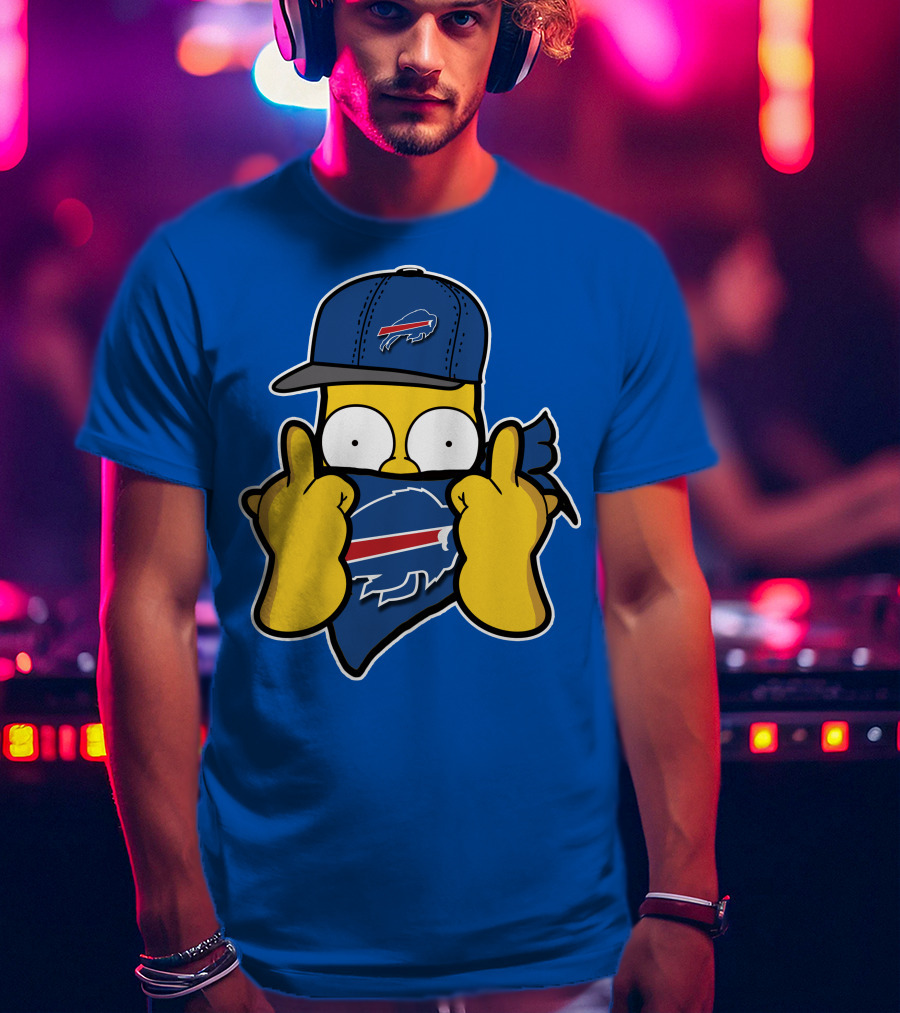 Buffalo Bills Homer Simpson T-Shirt