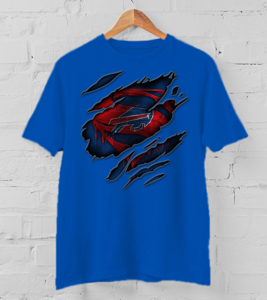 Buffalo Bills Logo Claw Design 81 T-Shirt
