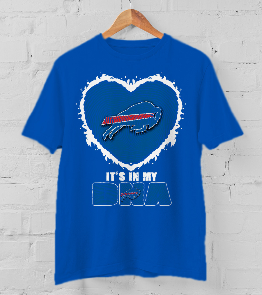 Buffalo Bills Heart It's In My DNA T-Shirt