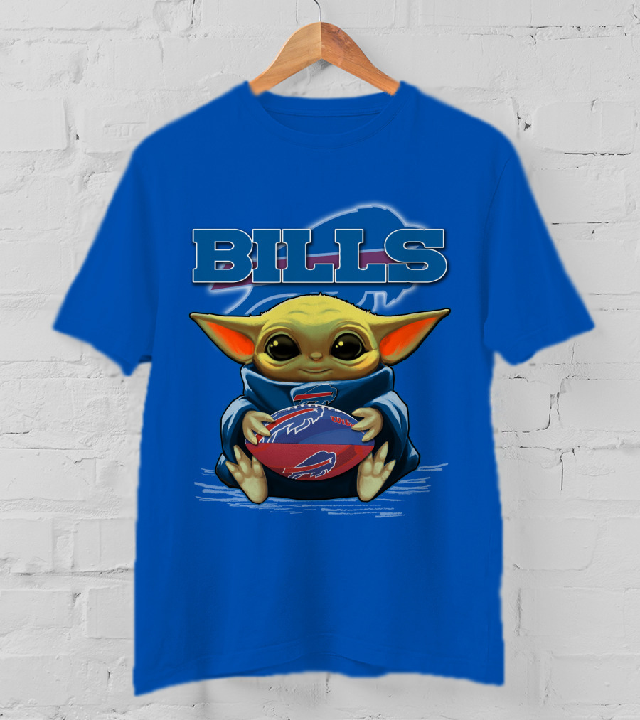 Buffalo Bills Yoda Football T-Shirt