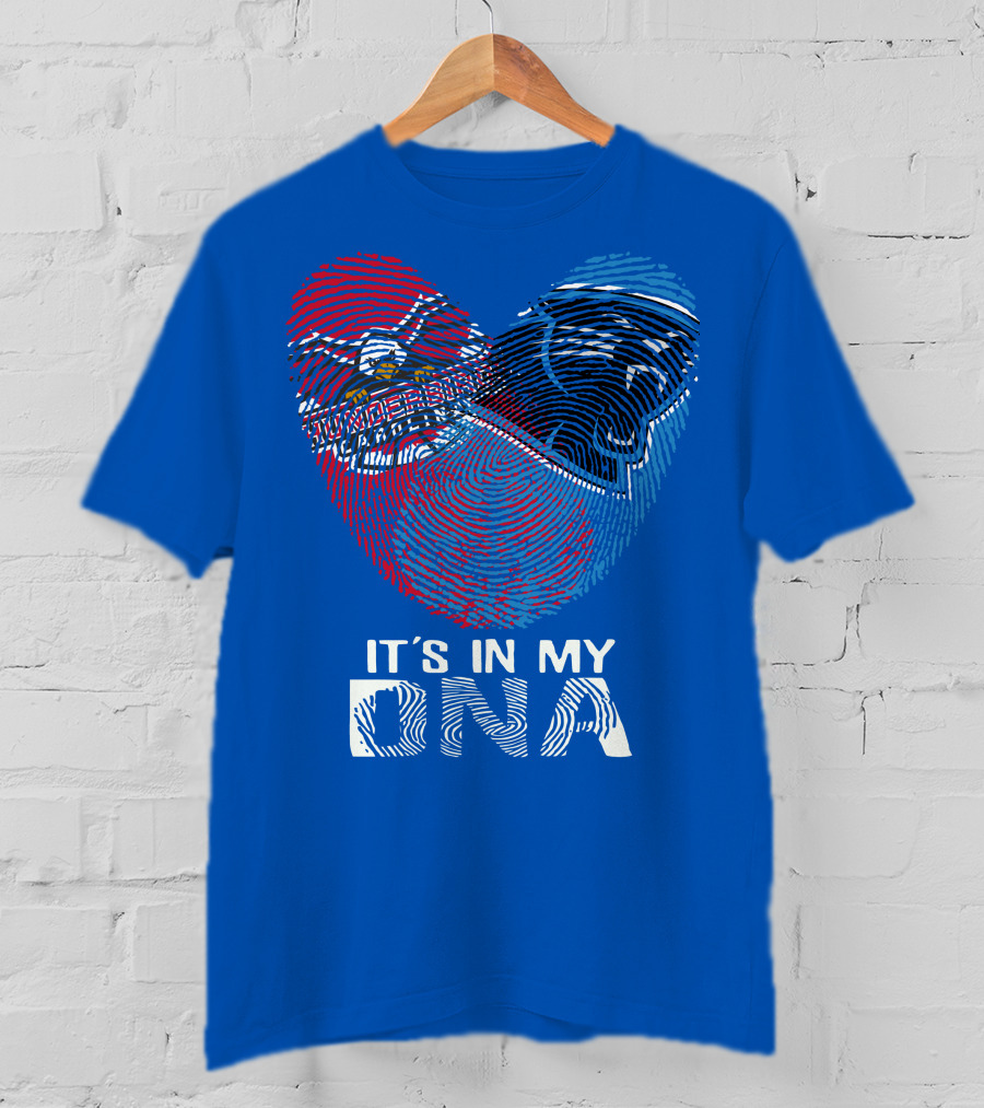 Carolina Panthers Tampa Bay Buccaneers It's In My Dna T-Shirt