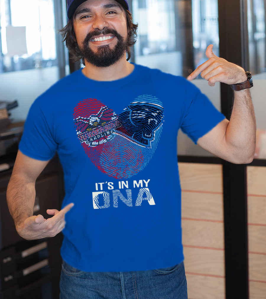 Carolina Panthers Tampa Bay Buccaneers It's In My Dna T-Shirt