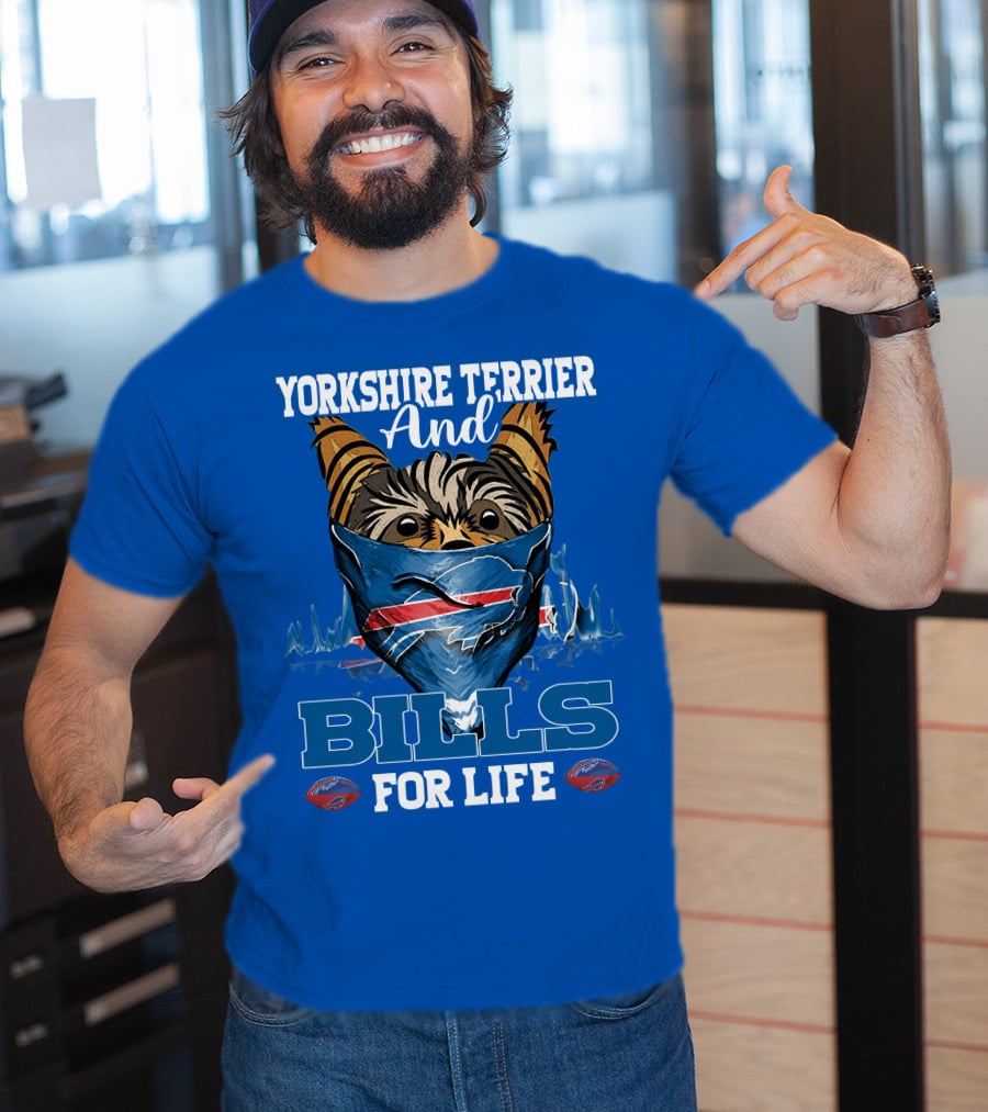 Yorkshire Terrier And Bills For Life T-Shirt