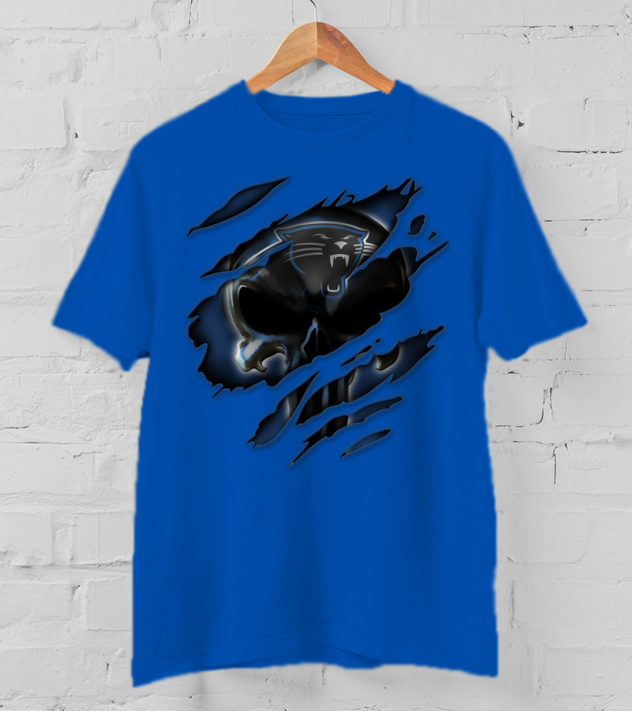 Carolina Panthers 49 Claw Mark T-Shirt