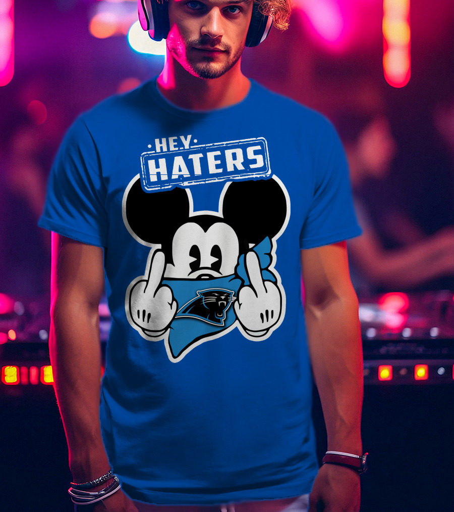 Hey Haters Carolina Panthers T-Shirt