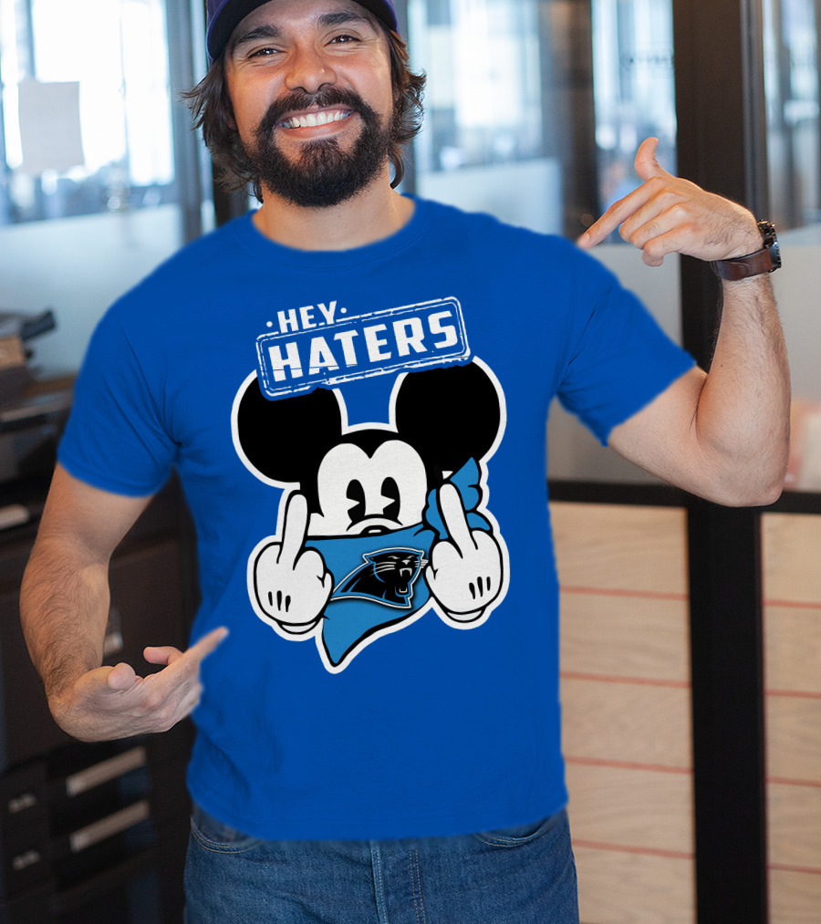 Hey Haters Carolina Panthers T-Shirt