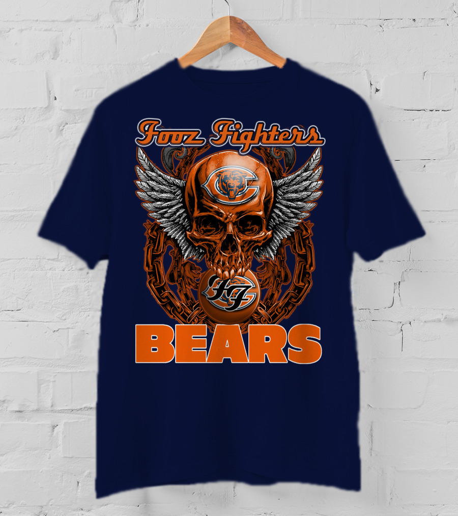 Fooz Fighters Chicago Bears T-Shirt