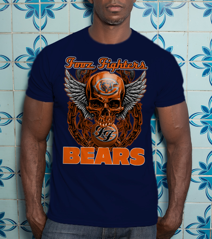 Fooz Fighters Chicago Bears T-Shirt