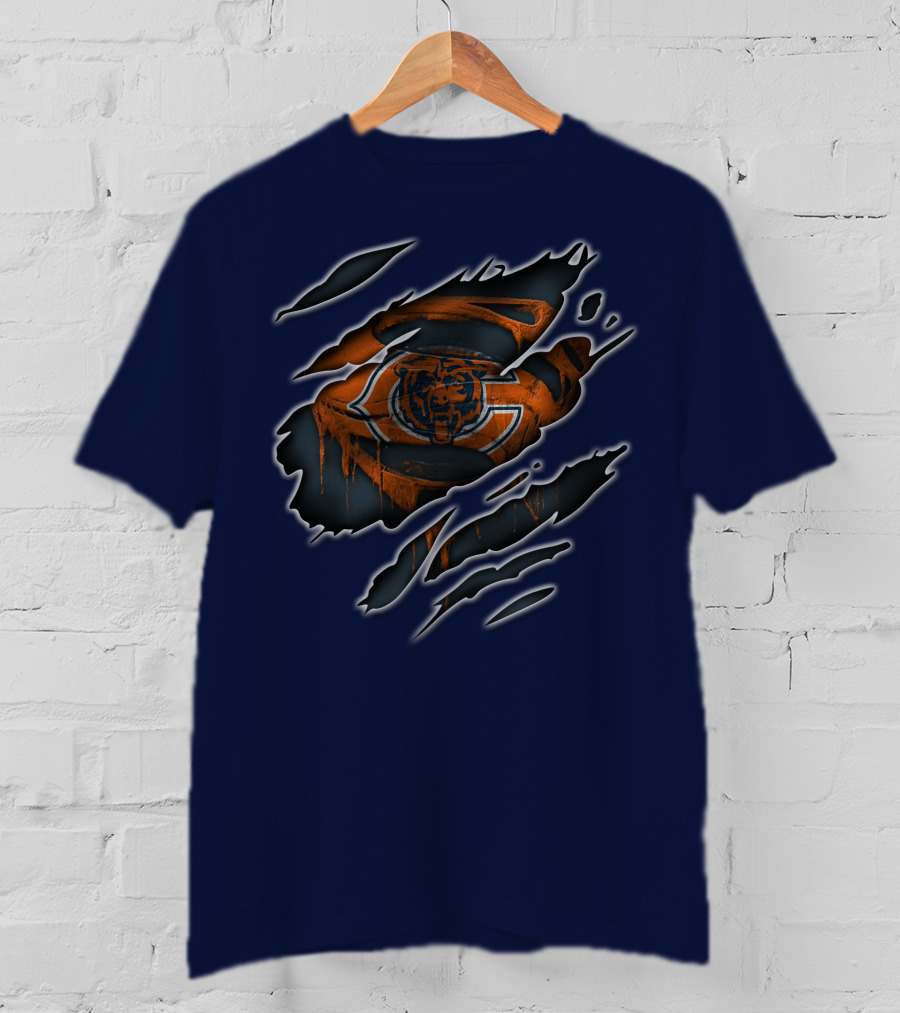 Chicago Bears Claw Mark T-Shirt