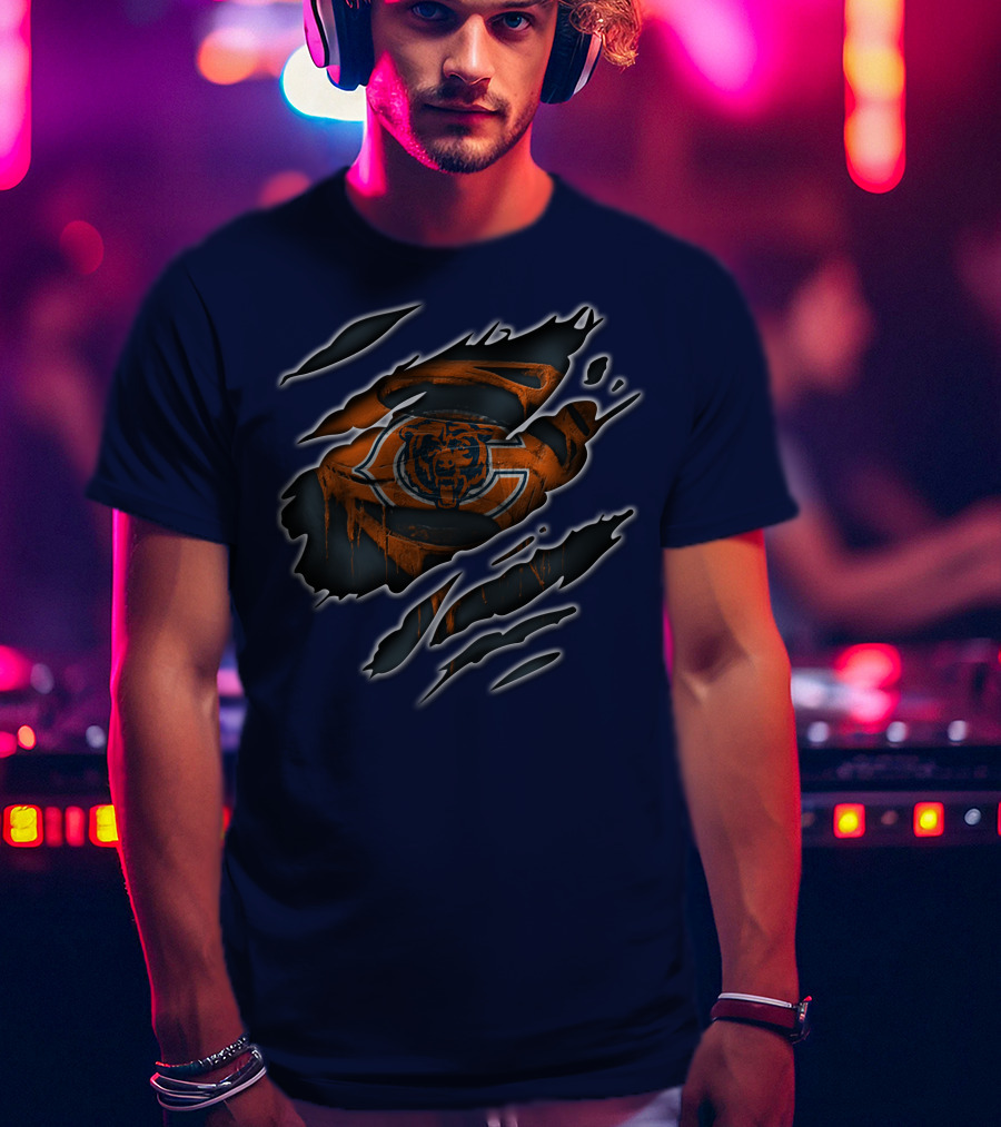 Chicago Bears Claw Mark T-Shirt