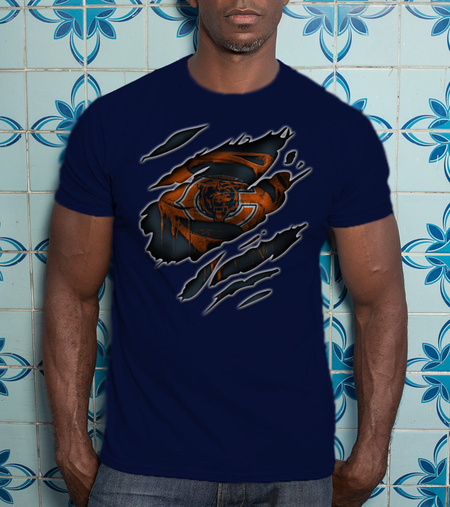 Chicago Bears Claw Mark T-Shirt