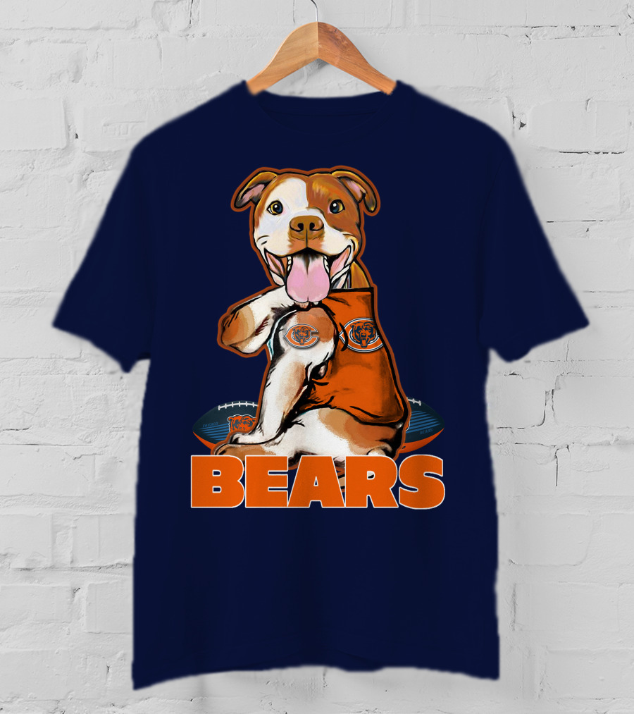 Pittbull Bears Football Chicago T-Shirt