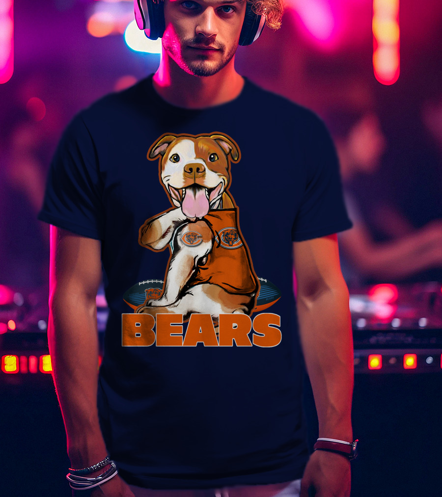 Pittbull Bears Football Chicago T-Shirt