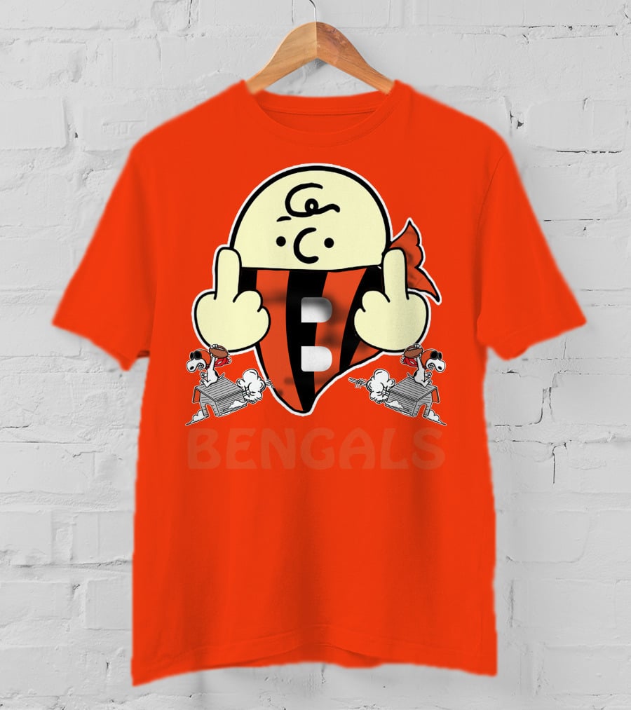 Bengals Snoopy Parody Cincinnati Football T-Shirt