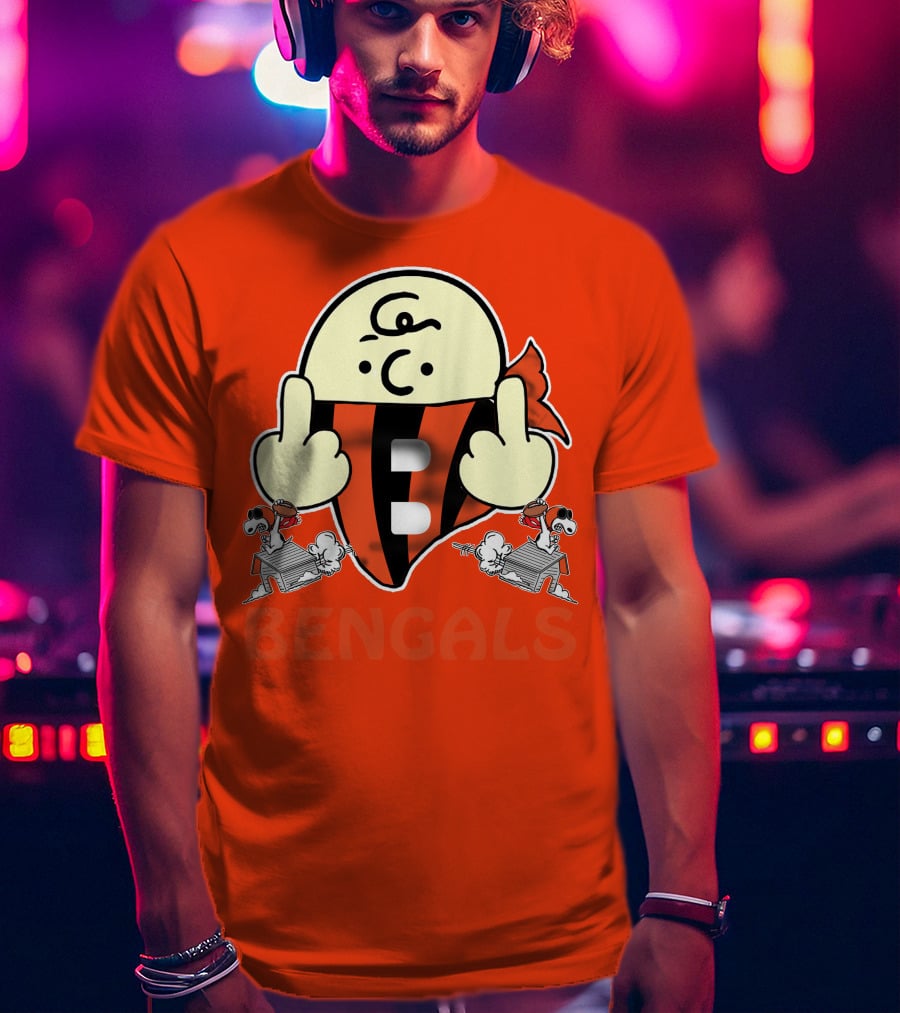 Bengals Snoopy Parody Cincinnati Football T-Shirt