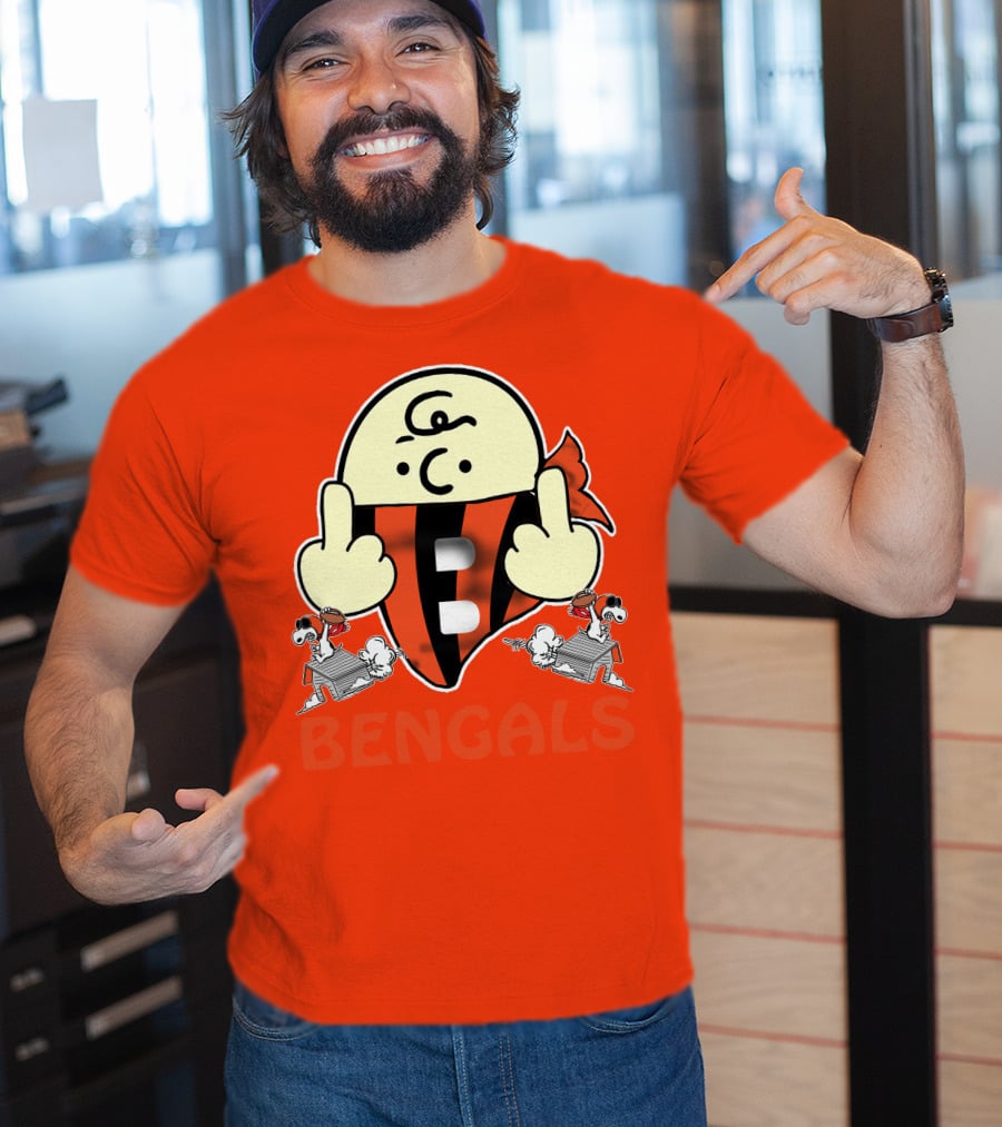Bengals Snoopy Parody Cincinnati Football T-Shirt