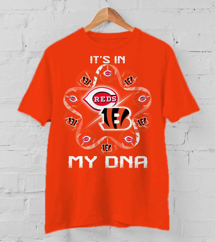 It's In My Dna Cincinnati Bengals Reds T-Shirt