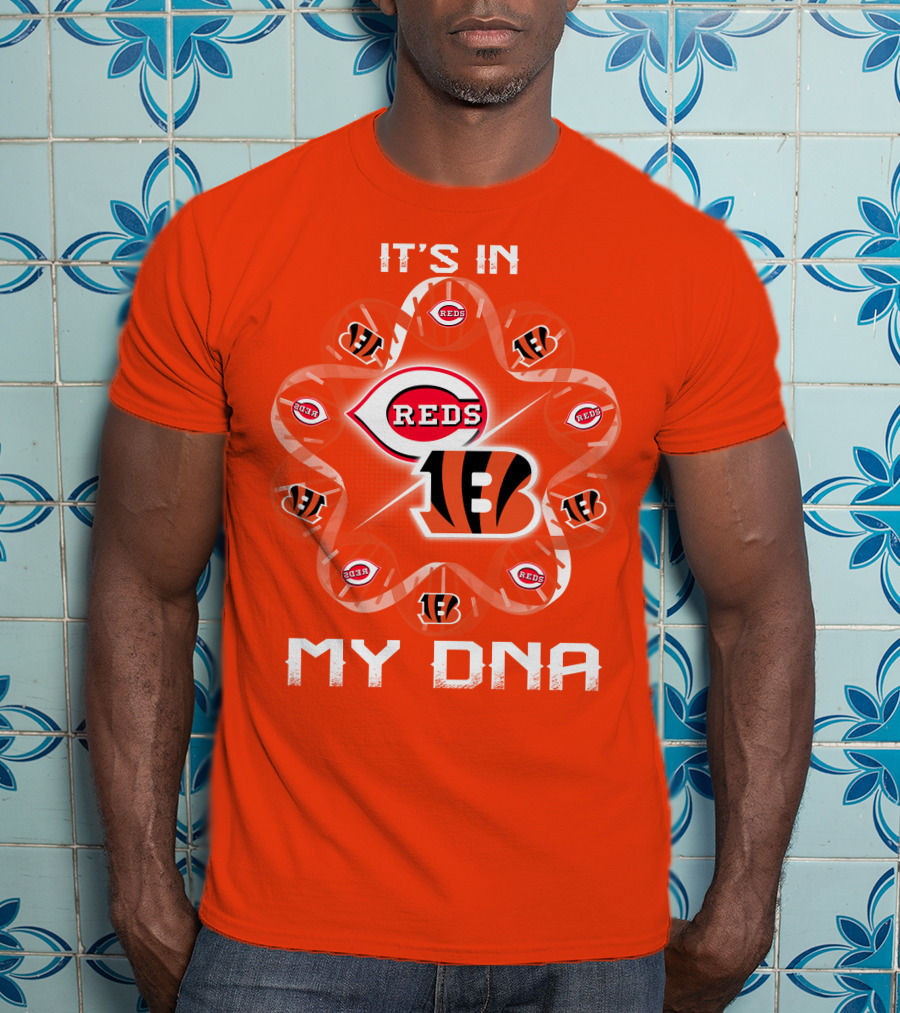 It's In My Dna Cincinnati Bengals Reds T-Shirt