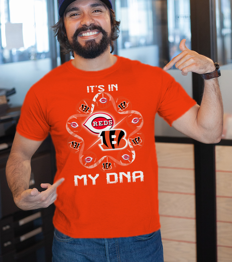 It's In My Dna Cincinnati Bengals Reds T-Shirt