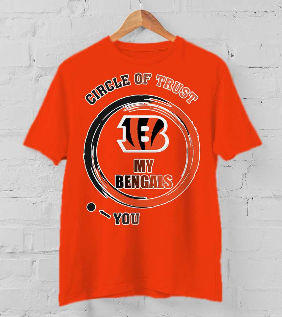 Circle Of Trust My Bengals Cincinnati Bengals T-Shirt