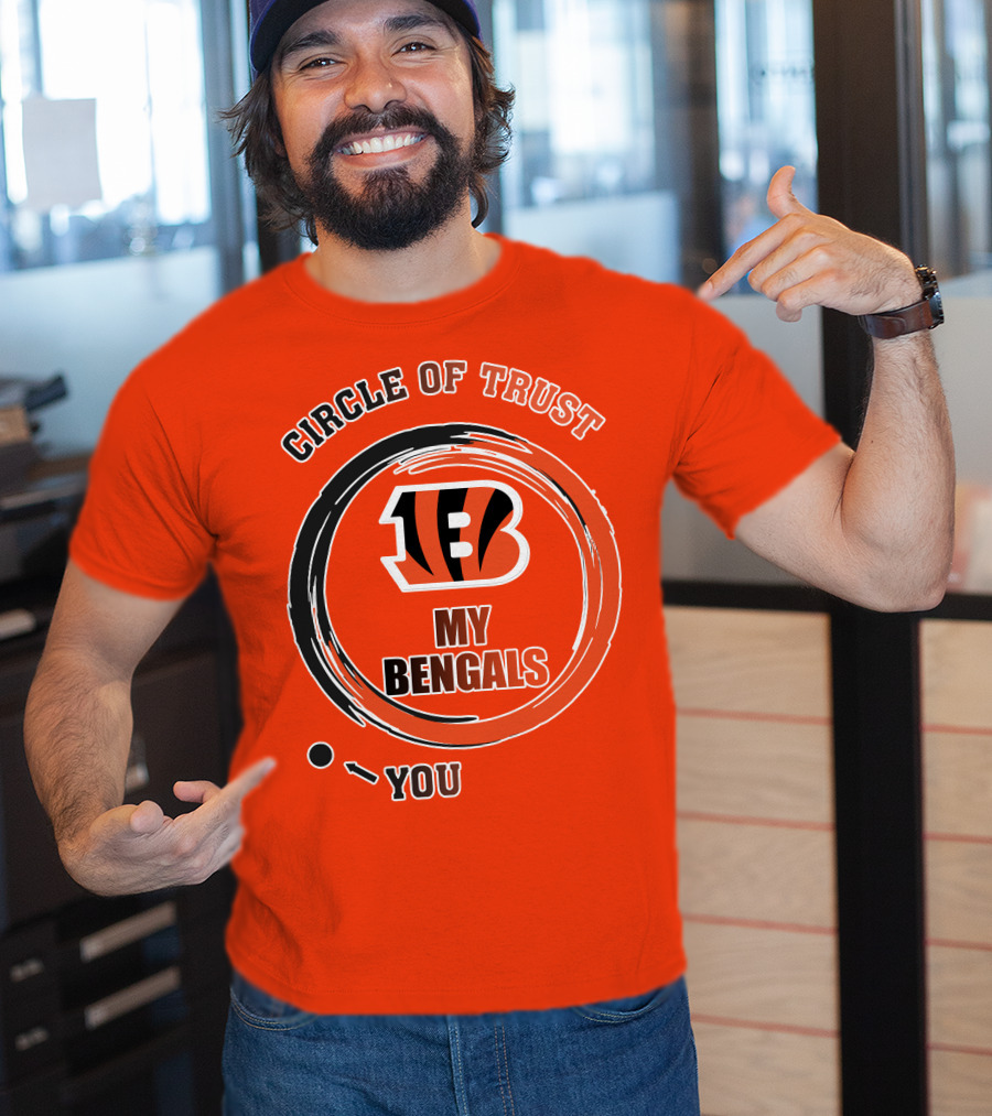 Circle Of Trust My Bengals Cincinnati Bengals T-Shirt