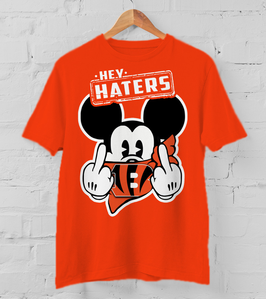 Hey Haters Mick V2 Cincinnati Bengals T-Shirt