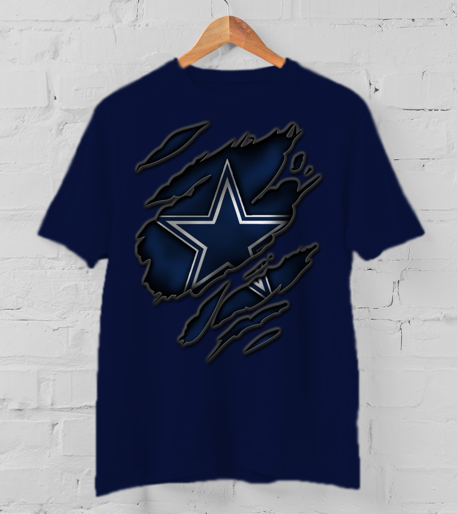Torn Dallas Cowboys Star T-Shirt