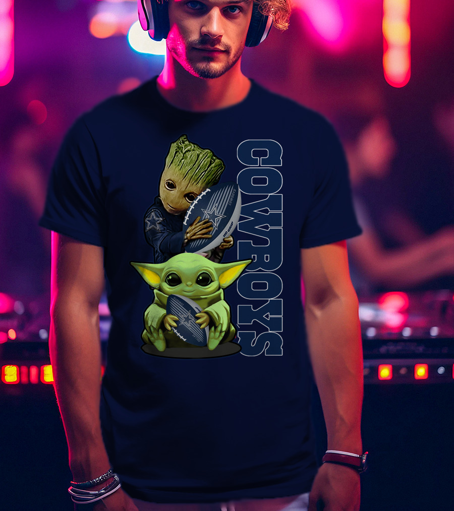 Grzd DALLAS COWBOYS COWBOYS Football Character T-Shirt