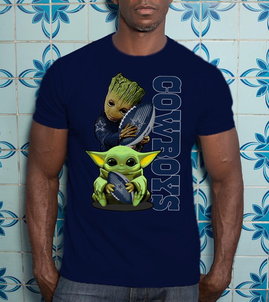 Grzd DALLAS COWBOYS COWBOYS Football Character T-Shirt