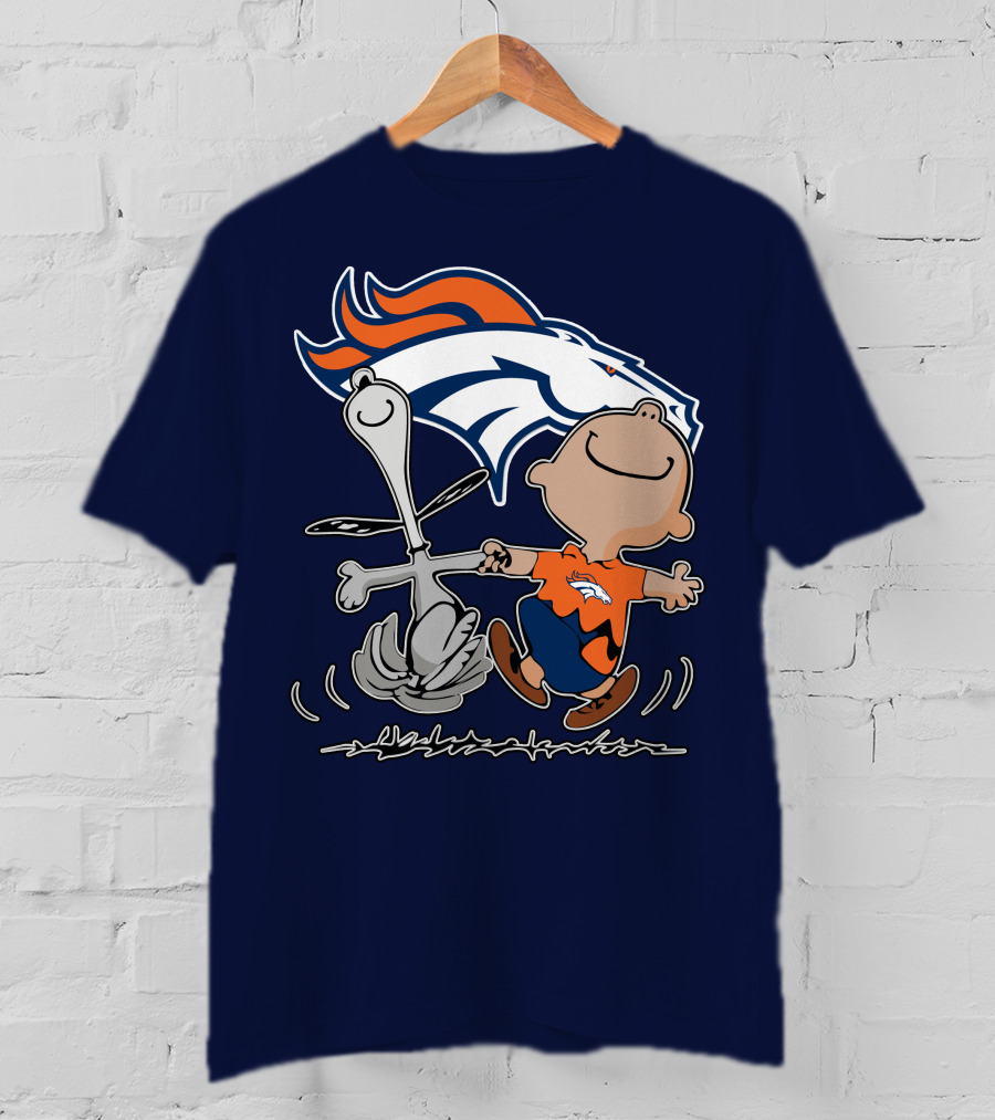 Denver Broncos Dancing Characters T-Shirt