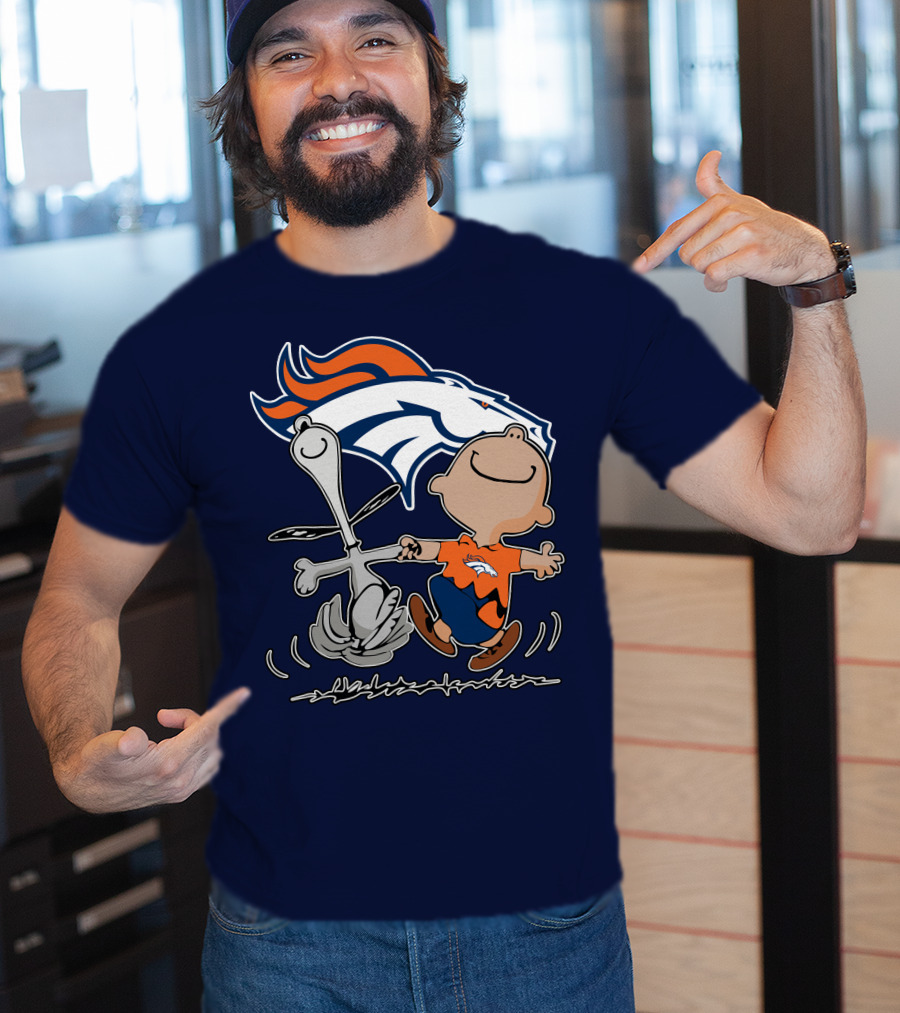 Denver Broncos Dancing Characters T-Shirt