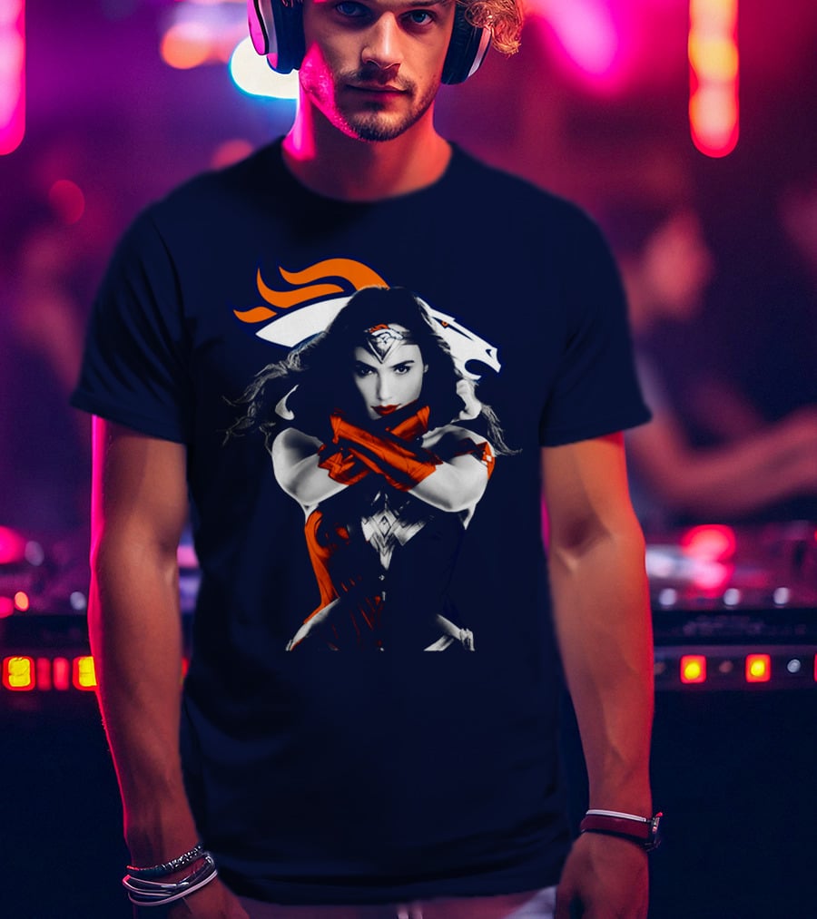 Denver Broncos Wonder Woman T-Shirt