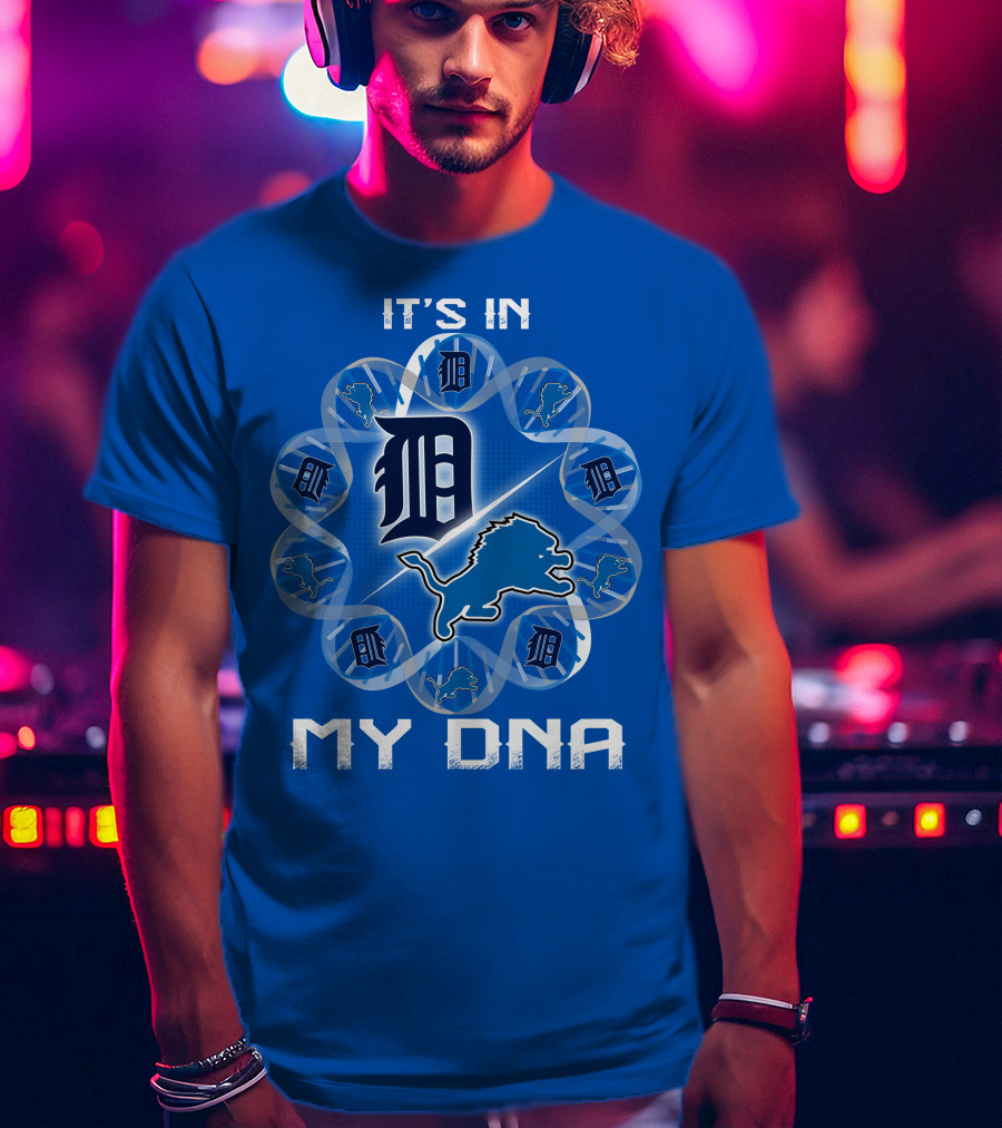 Detroit Lions It's In My Dna T-Shirt
