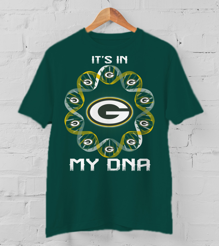 It's In My Dna Green Bay Packers T-Shirt