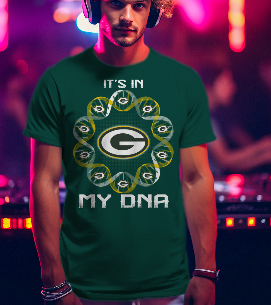 It's In My Dna Green Bay Packers T-Shirt