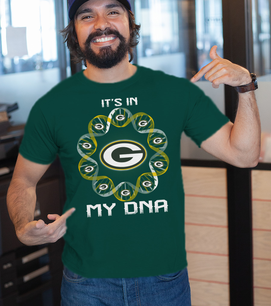 It's In My Dna Green Bay Packers T-Shirt