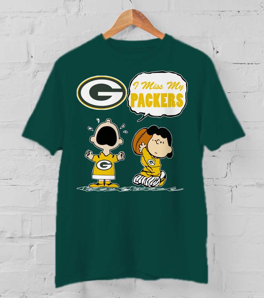Green Bay Packers 09 I Miss My Packers T-Shirt