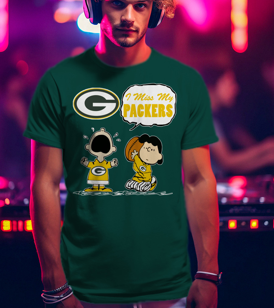 Green Bay Packers 09 I Miss My Packers T-Shirt