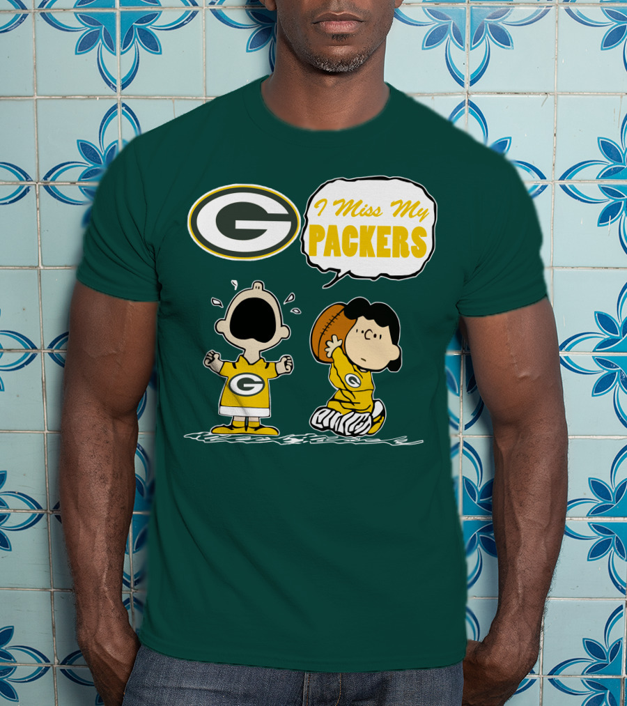 Green Bay Packers 09 I Miss My Packers T-Shirt