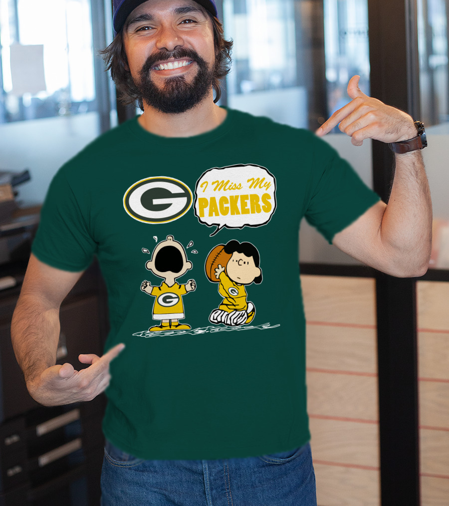 Green Bay Packers 09 I Miss My Packers T-Shirt