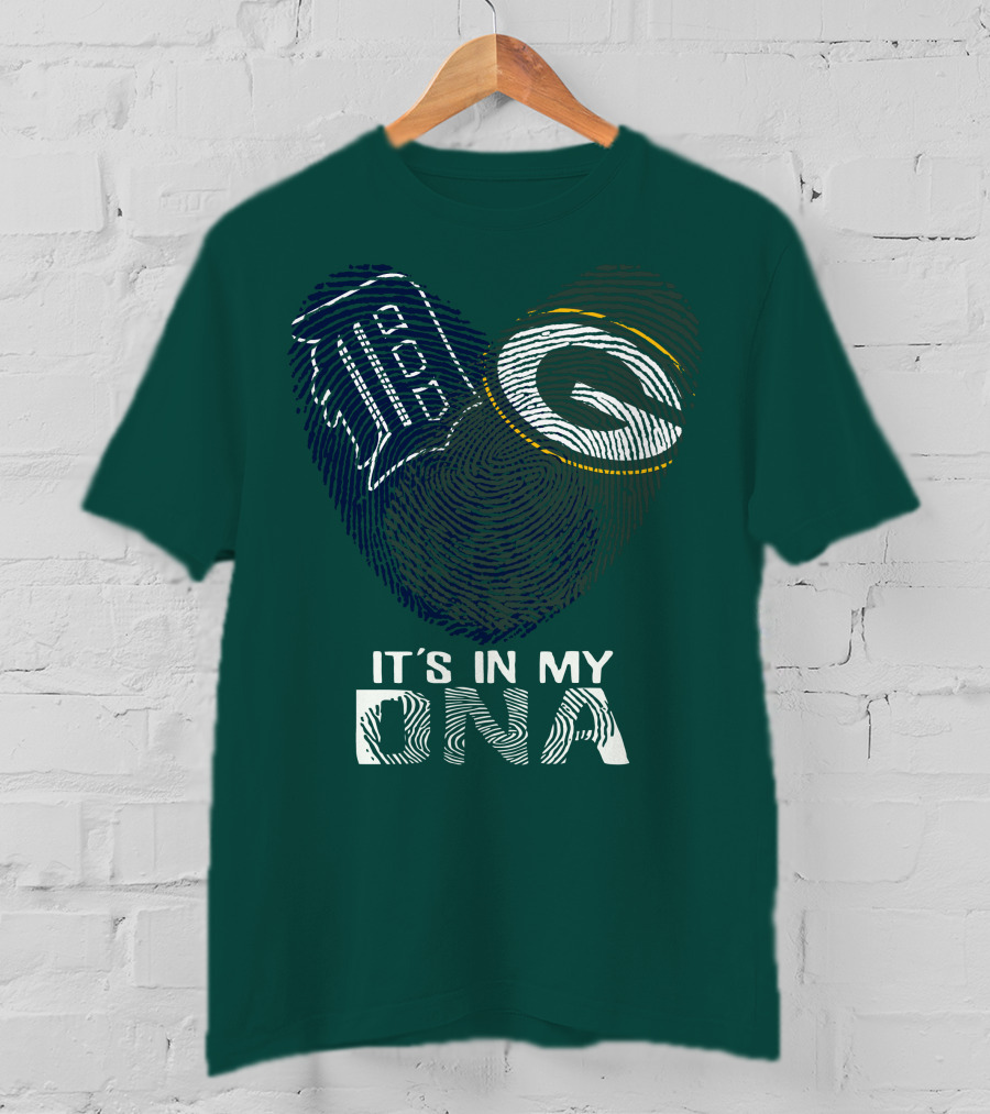 It's In My Dna Green Bay Packers 86 T-Shirt