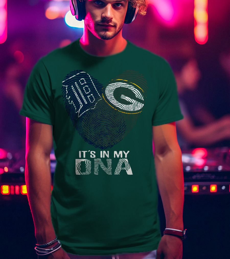 It's In My Dna Green Bay Packers 86 T-Shirt