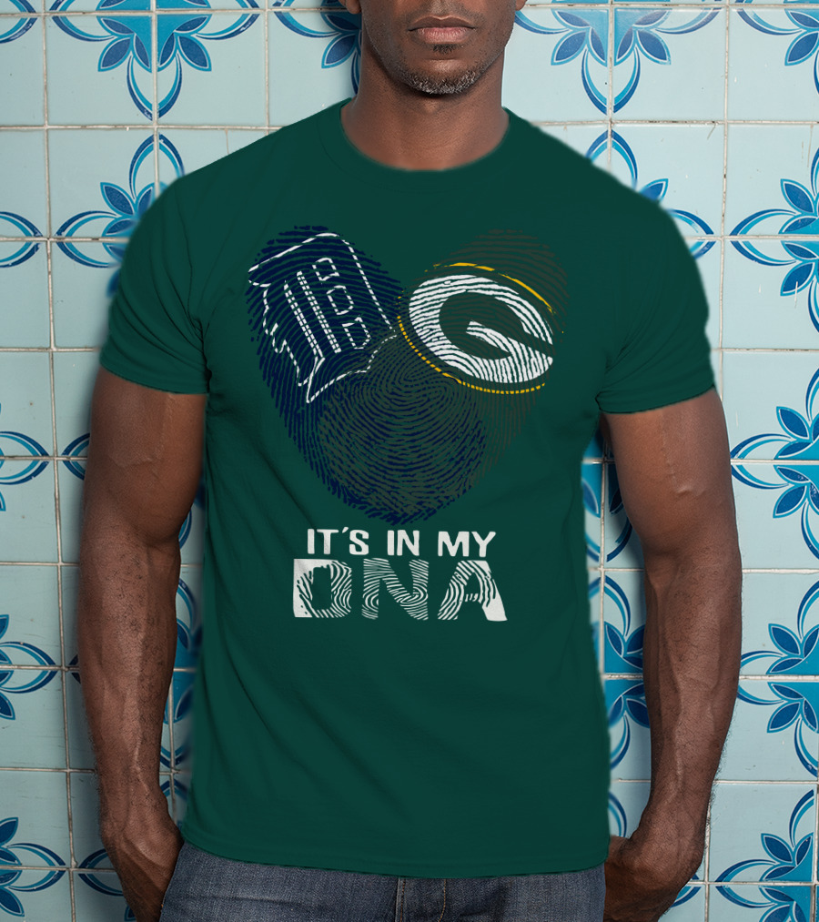It's In My Dna Green Bay Packers 86 T-Shirt