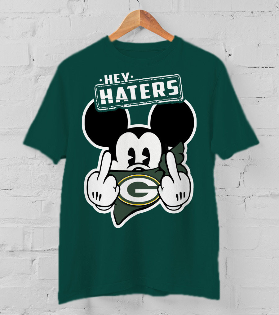 Hey Haters Mick Green Bay Packers T-Shirt