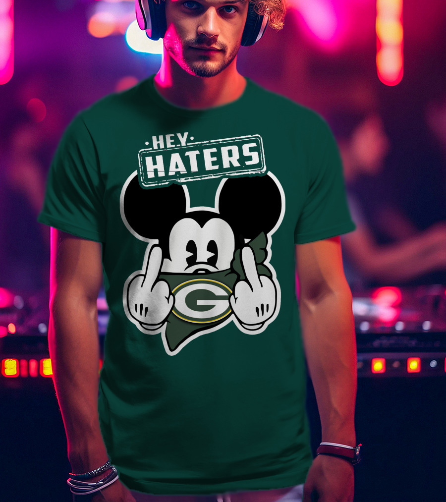Hey Haters Mick Green Bay Packers T-Shirt