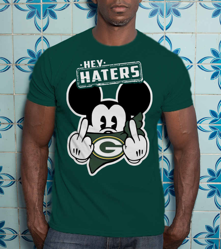 Hey Haters Mick Green Bay Packers T-Shirt